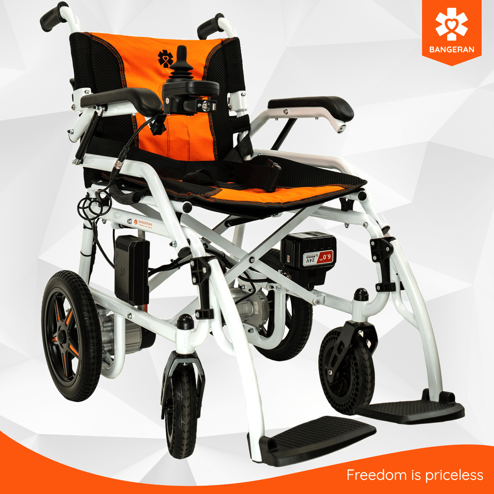 White/Orange